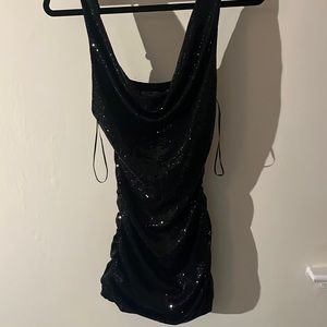 Urban Outfitters Black Sequin dress